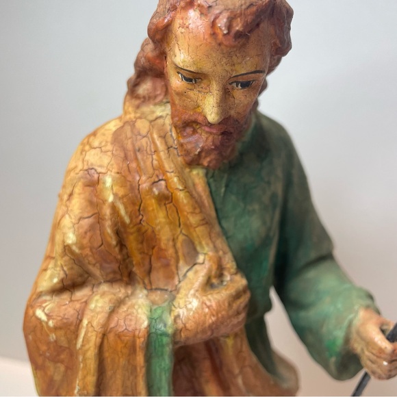 Department 56 Renaissance Nativity  Set 2 Pieces ~10” As Is! Please Read - Picture 13 of 16